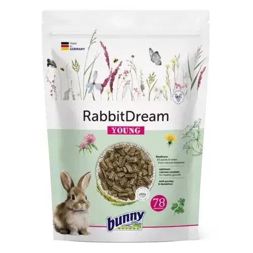 Bunny Sogno per Conigli Young - Mangime Completo per Conigli Giovani - 1,5 kg