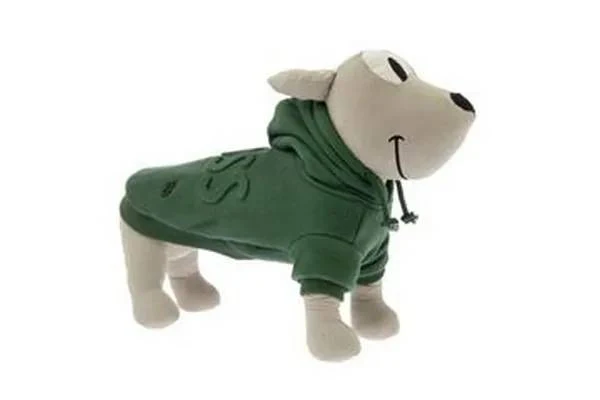 Felpa per Cani Modello Boss Ferribiella - Verde Bosco - 25 cm