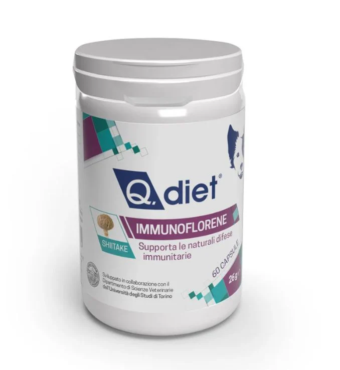 Q.DIET CANE IMMUNOFLORENE 60 CPR