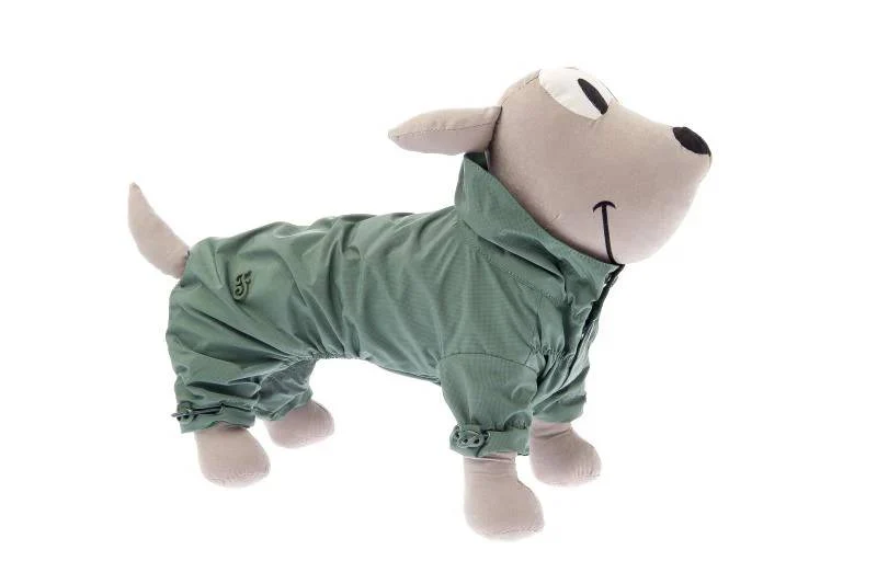 Impermeabile per Cani Piuma Ferribiella Ultra Leggero - Verde - 25 cm