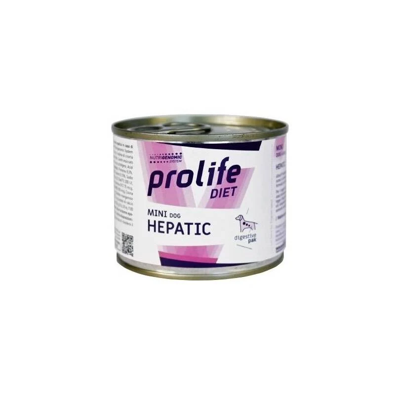 Prolife Veterinary Diet Hepatic Mini Dog - Umido Dietetico Cani - 200 g