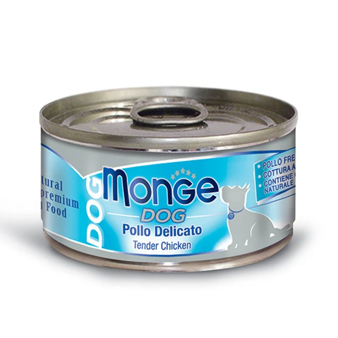 Monge Cane Natural Lattina Adulto Pollo Delicato 95 g