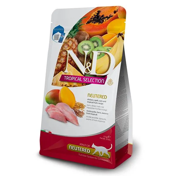 Farmina N&D Tropical Selection Pollo Gatti Sterilizzati - 1,5 kg
