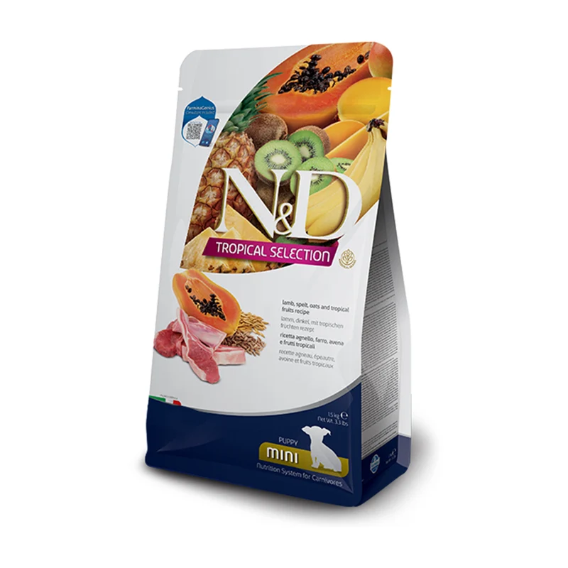 Farmina N&D Tropical Selection Agnello Puppy Mini - Crocchette - 1,5 kg