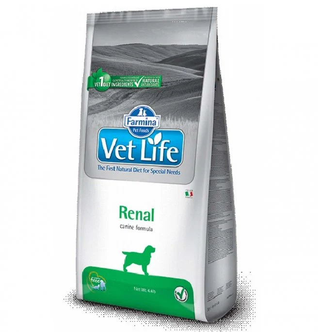 Farmina Vet Life Renal Dog - Crocchette Dietetiche Cani - 2 kg