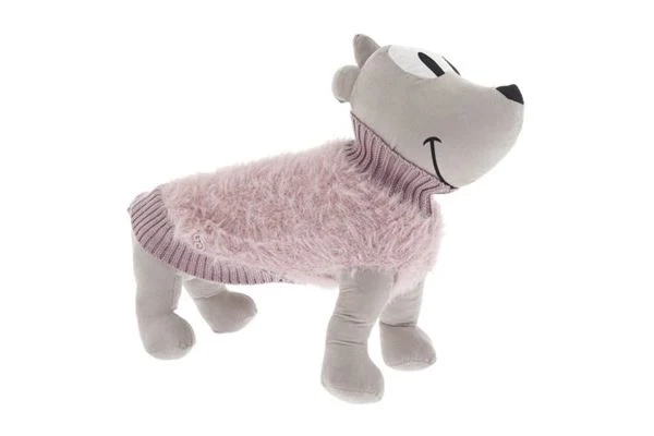 Maglioncino per Cani Modello Batuffolo Ferribiella - Rosa - 24 cm
