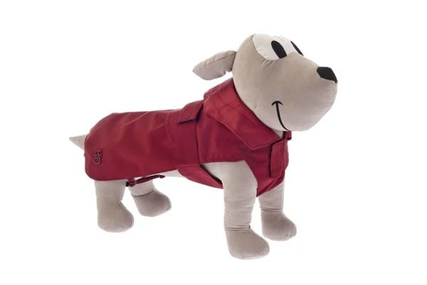 Impermeabile per Cani Acquerella Ferribiella - Bordeaux - 43 cm