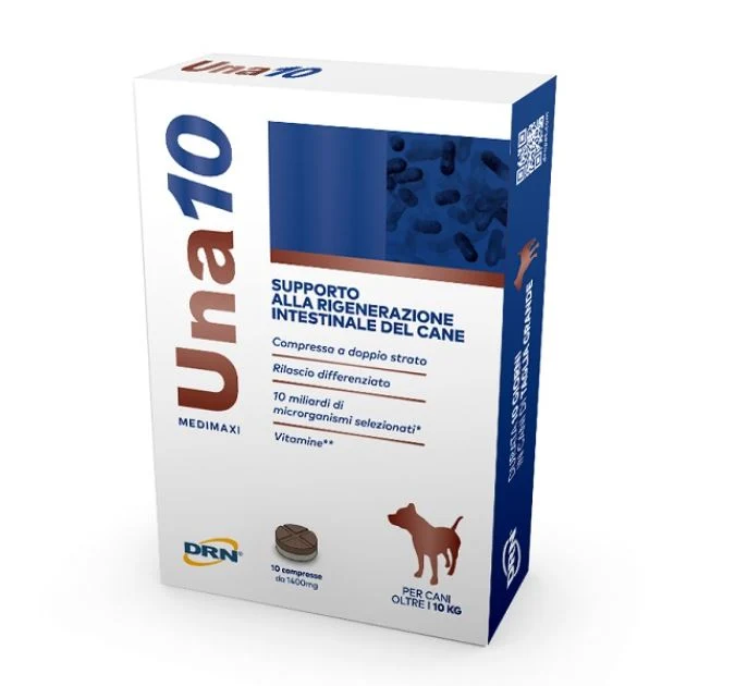 UNA10 CANI >10 KG 1400mg 10 CPR
