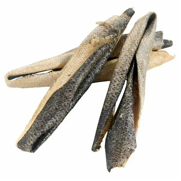 Pelle di Salmone Essiccata per Cani - Snack Naturale e Masticativo - 100 g
