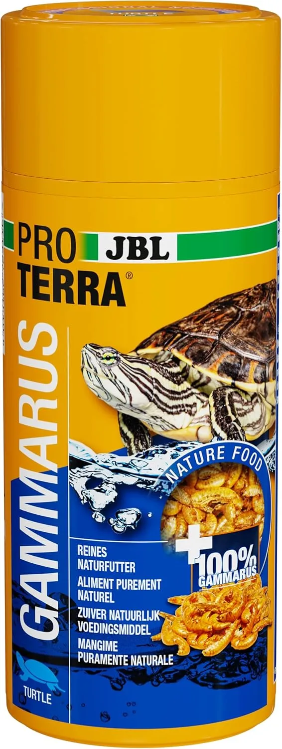 JBL ProTerra Gammarus - Gamberetti Essiccati per Tartarughe - 250 ml