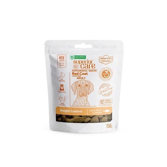 Nature's Protection Superior Care Snack Red Coat Weight Control - 150 g