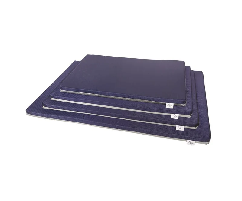 Materasso in Gomma Marte per Cani Waterproof - 75x115x4 cm Blu