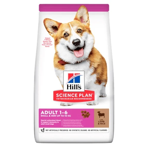 Hill's Canine Adult Small & Mini Lamb & Rice 1,5 kg New