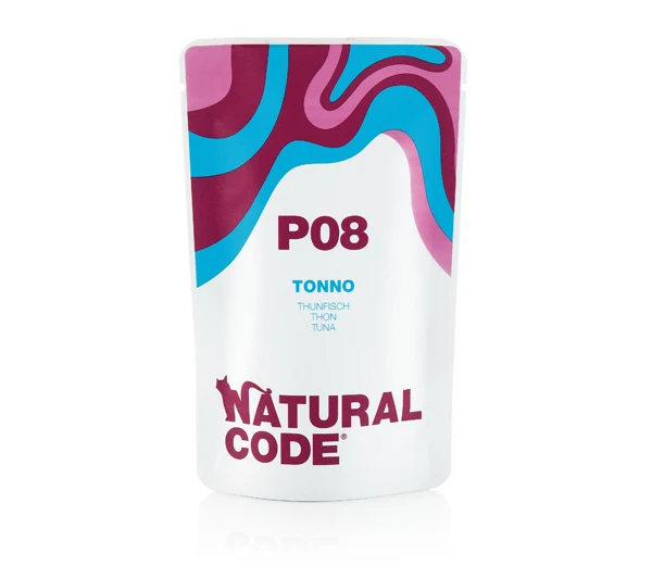 Natural Code Gatto Busta (P08) Adulto Tonno 70 g