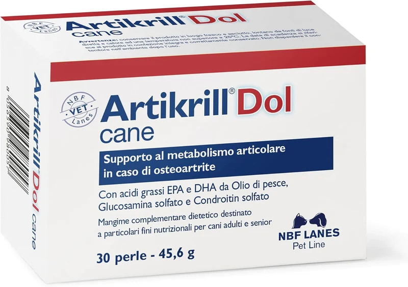 NBF Lanes Artikrill Dol Cane - Integratore Articolare Antidolorifico