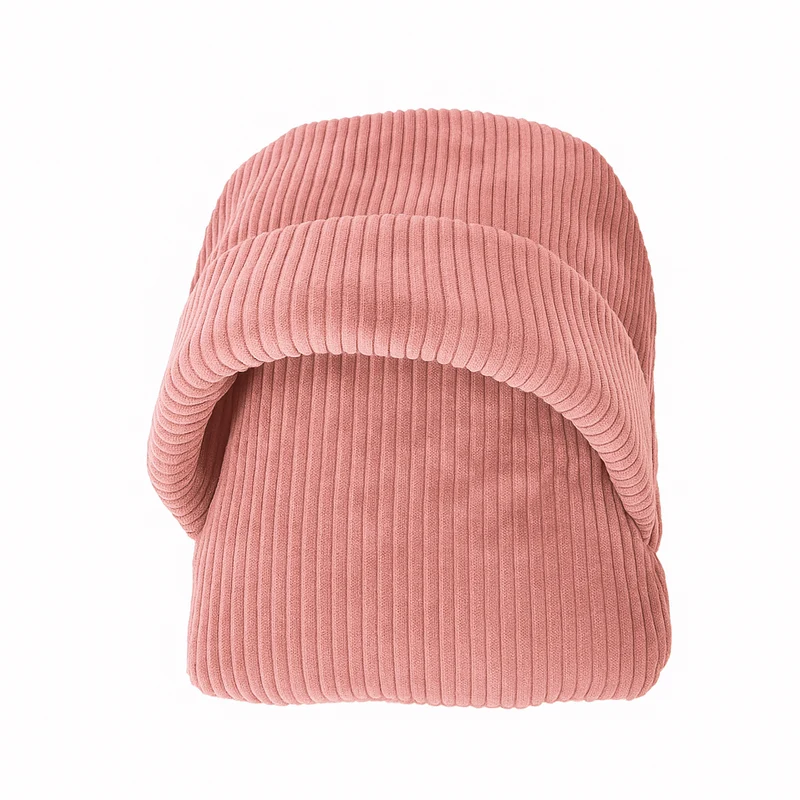 Cuccia a Forma di Pantofola per Gatti e Piccoli Cani - Velluto Rosa