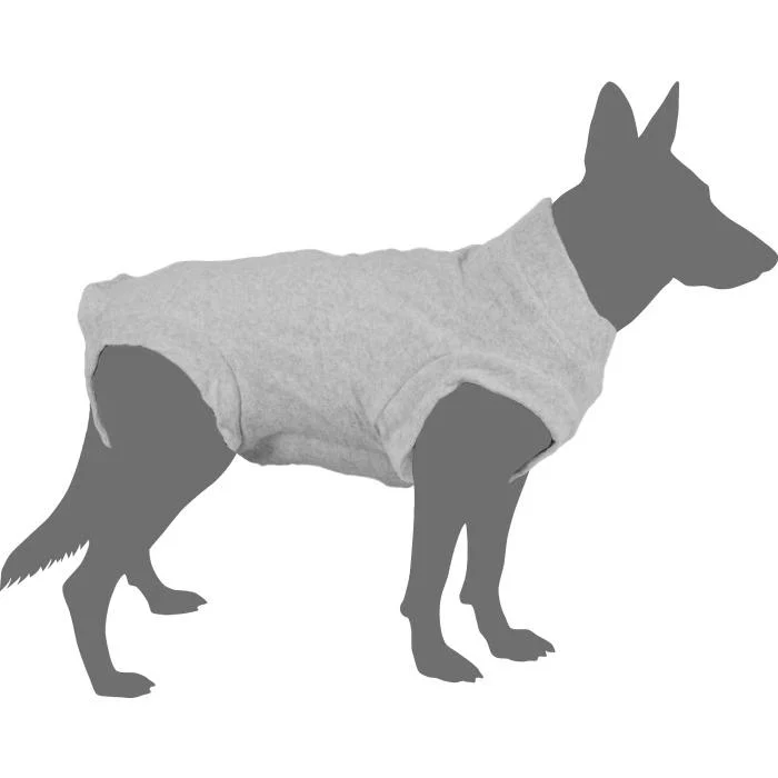 Safety Body Body Protettivo Post-Operatorio Cani Grigio - 44 cm