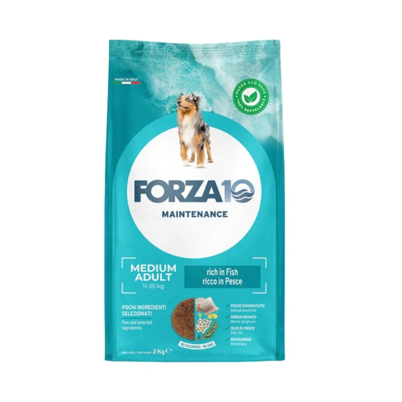 Forza 10 Maintenance Adult Medium - Crocchette al Pesce per Cani - 2 kg