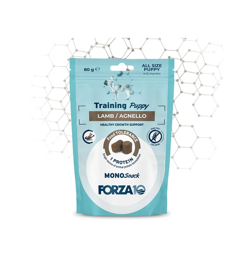 Forza 10 Puppy Snack - Premietti per Cuccioli all'Agnello - 80 g