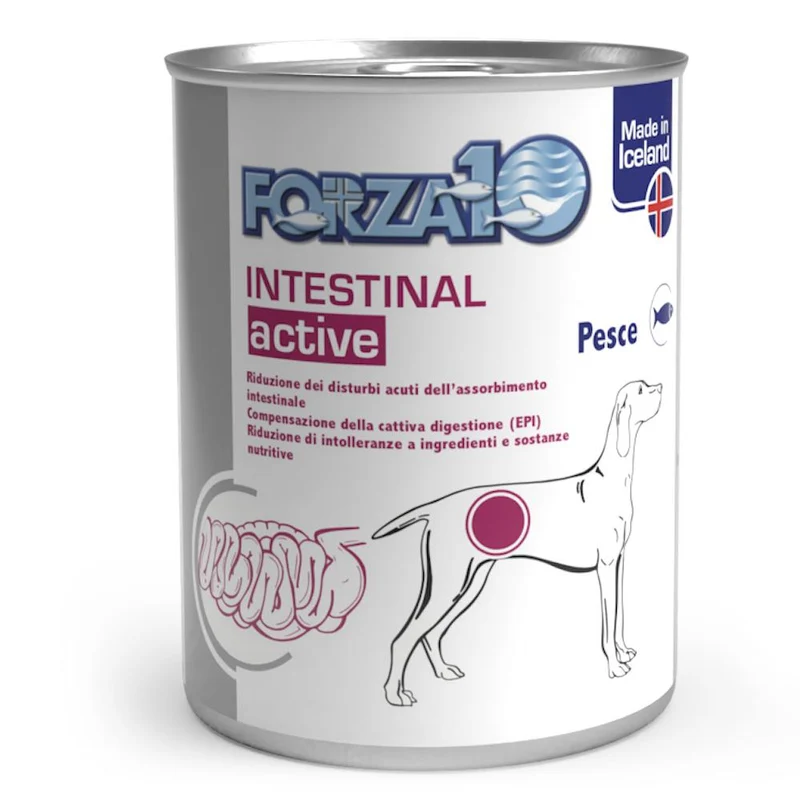 Forza 10 Actiwet Cane Intestinal - Paté Dietetico per Problemi Digestivi - 390 g