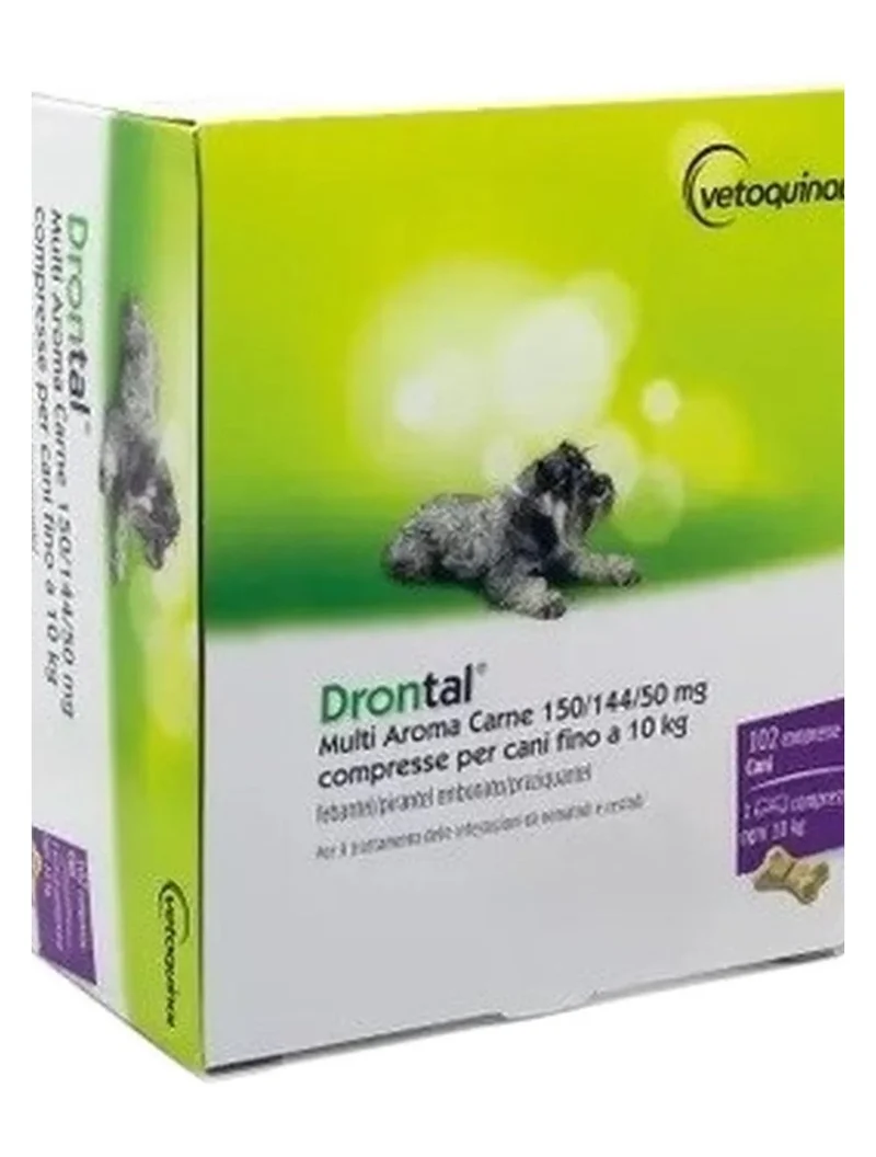 Drontal Plus Compresse per Cani - Antielmintico per Vermi Intestinali - 1 cpr