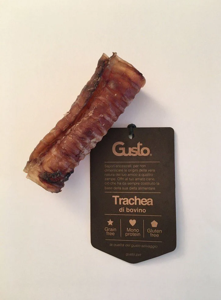 Trachea di Bovino Essiccata per Cani - Snack Masticativo Naturale - 1 pz