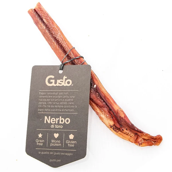 Nerbo di Toro per Cani - Snack Masticativo ad Alta Resistenza - 20 cm