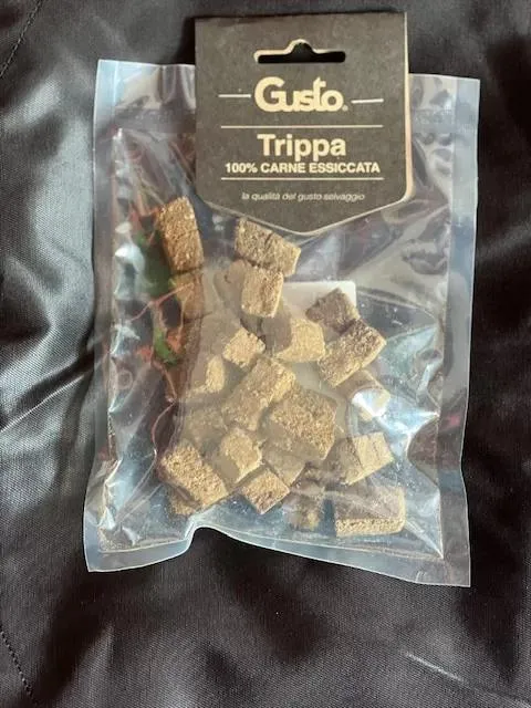 Cubetti Snack alla Trippa per Cani - Premietti Gustosi e Naturali - 100 g