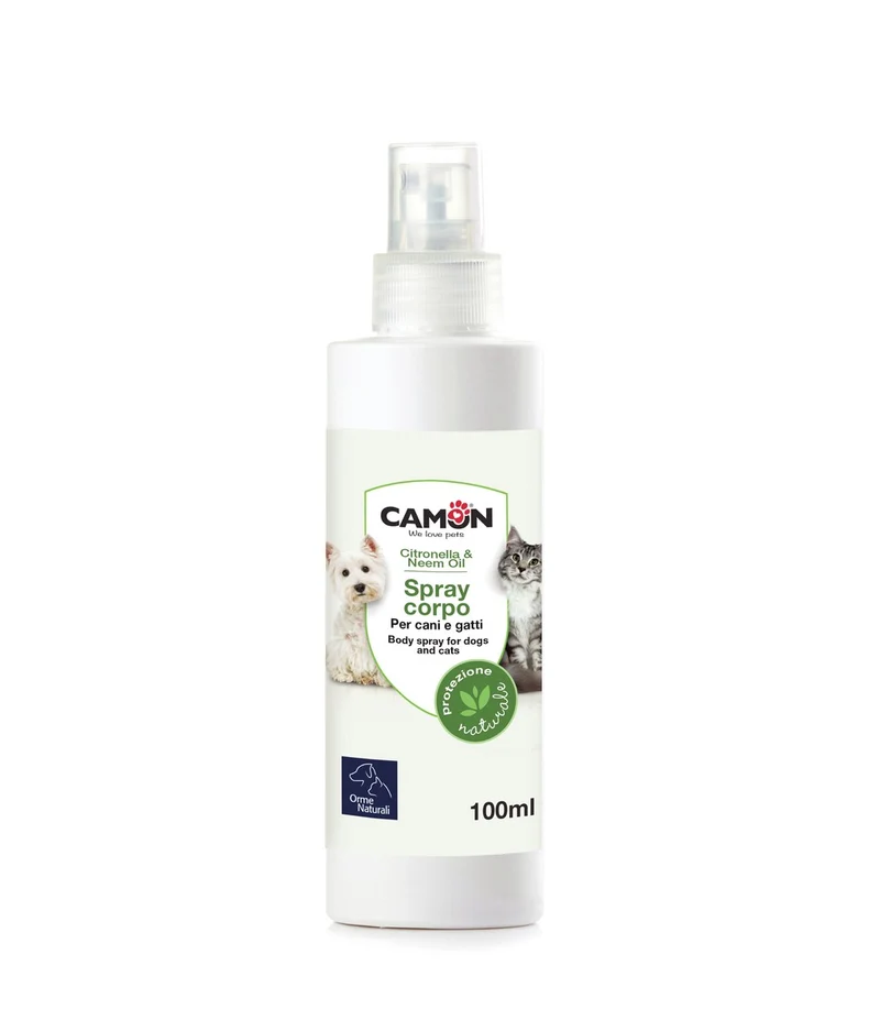 CAMON SPRAY CORPO PROTETTIVO CITRONELLA & OLIO DI NEEM 100 ML