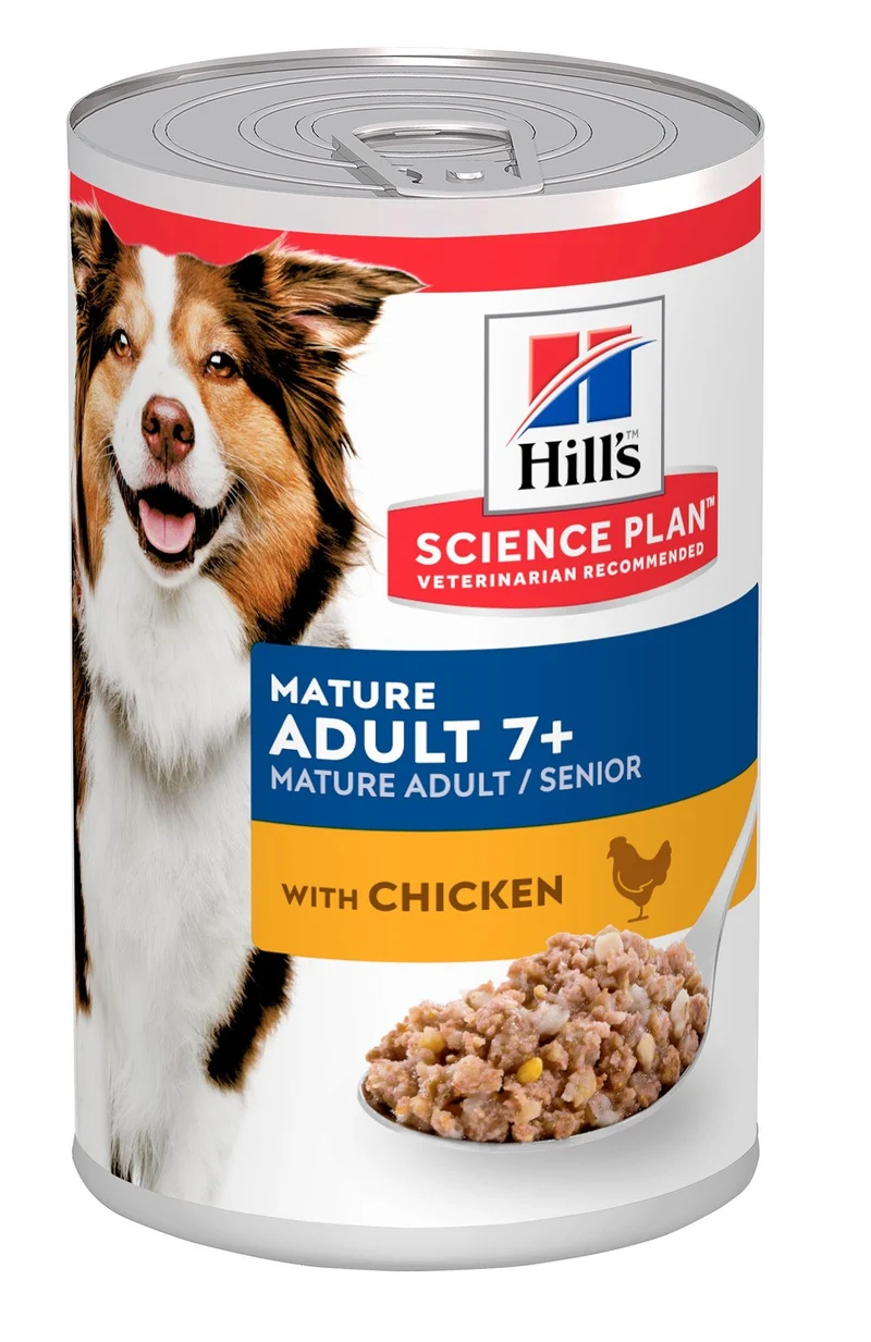 HILL'S CANINE MATURE 7+ CHICKEN 370 GR NUOVA FORMULA