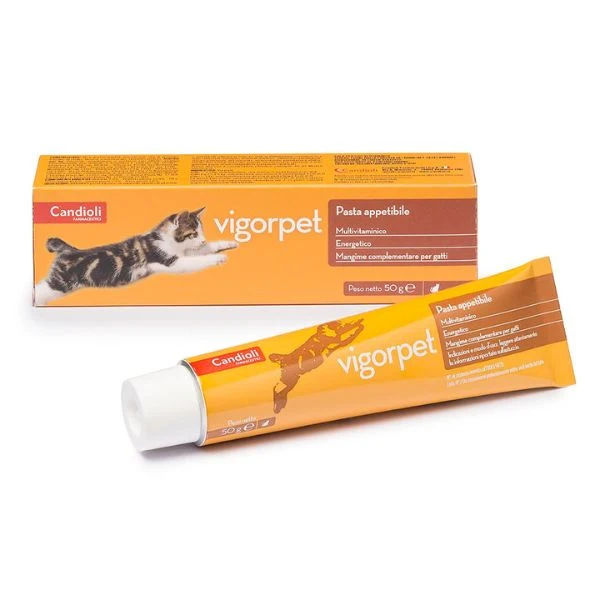 Vigorpet Gatti - Pasta Appetibile Multivitaminica e Ricostituente - 50 g