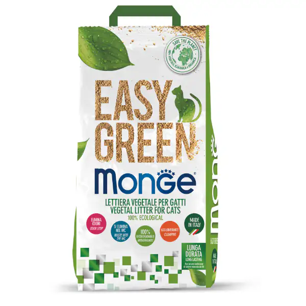 Lettiera vegetale ecologica Monge Easy Green