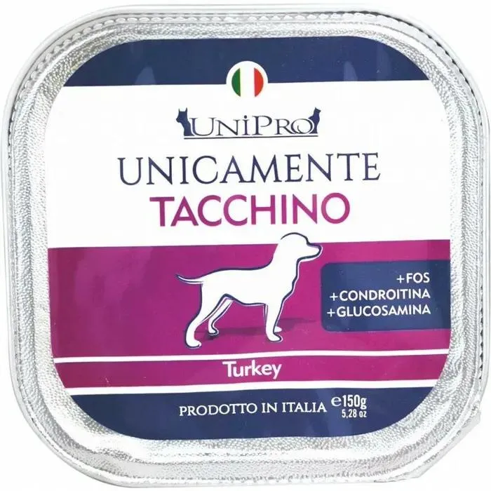 Unipro Unicamente Tacchino Adult - Alimento Umido Monoproteico Cani - 150 g