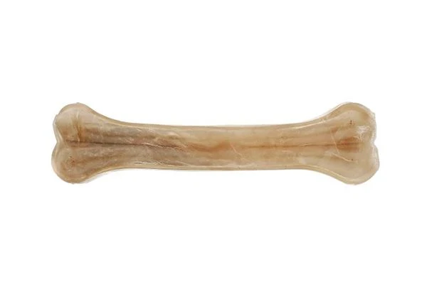 Osso Medio Naturale Masticabile per Cani - Snack Dentale - 12,5 cm