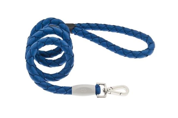 Guinzaglio per Cani in Corda con Nodo Ferribiella - 1,5 cm x 120 cm Blu