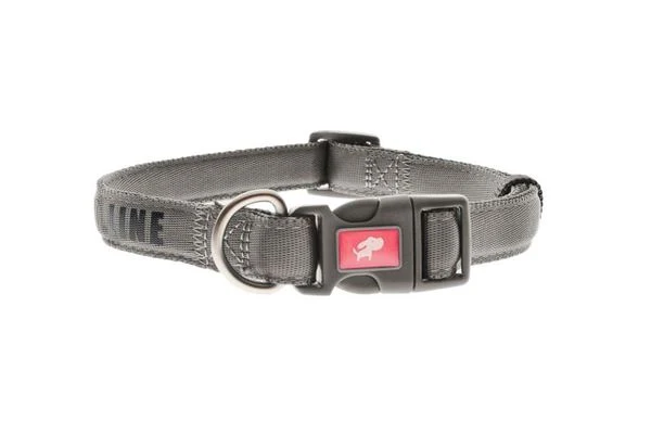 Collare per Cani Regolabile Fuss-Comfort - 1 x 19-27 cm Grigio