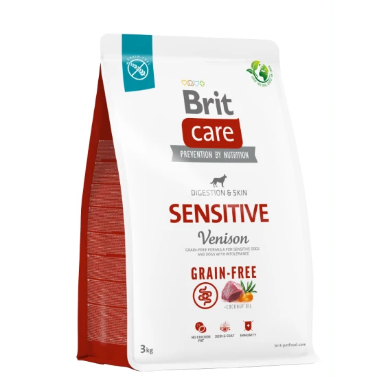 Brit Care Cane Grain Free Adult Sensitive Venison 3 kg