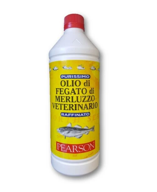 PEARSON OLIO DI FEGATO DI MERLUZZO VETERINARIO PURISSIMO 1 LT