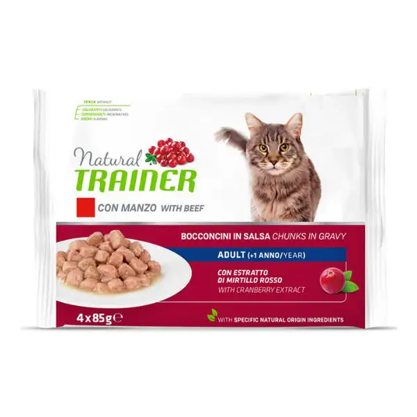 Natural Trainer Flowpack Adult (4x85 gr)