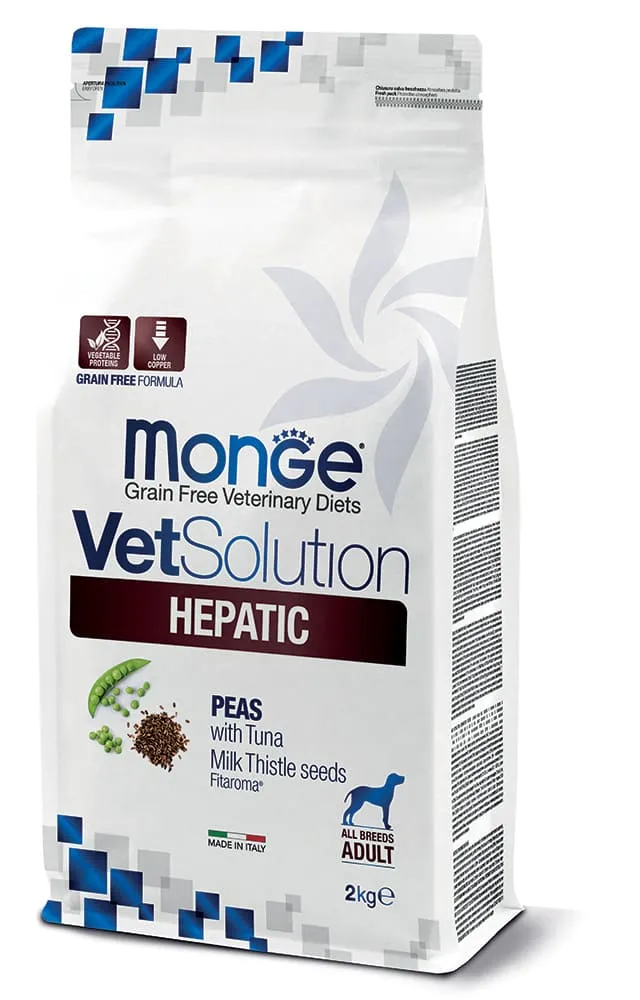 Monge VetSolution Hepatic - Crocchette Dietetiche Cani Funzione Epatica - 12 kg