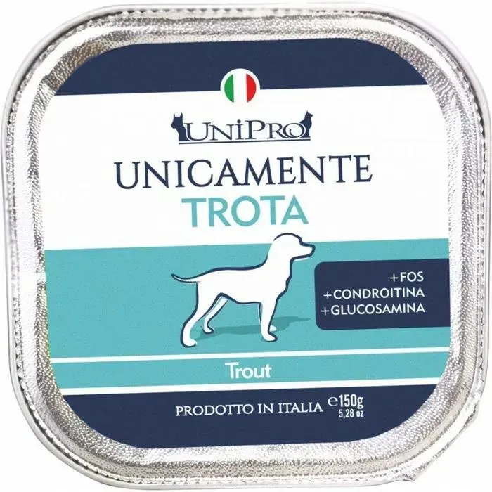 Unipro Unicamente Trota Adult - Alimento Umido Monoproteico Cani - 150 g