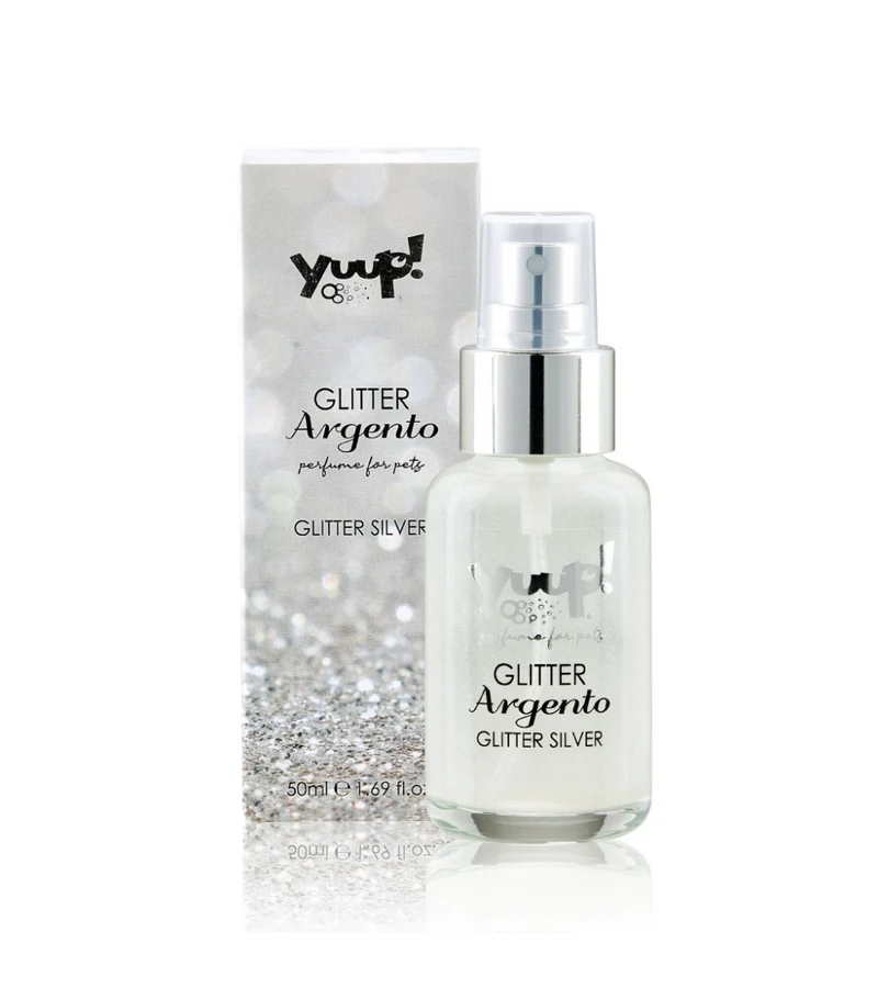 Glitter Argento Fashion Yuup per Manto Cani e Gatti - 50 ml