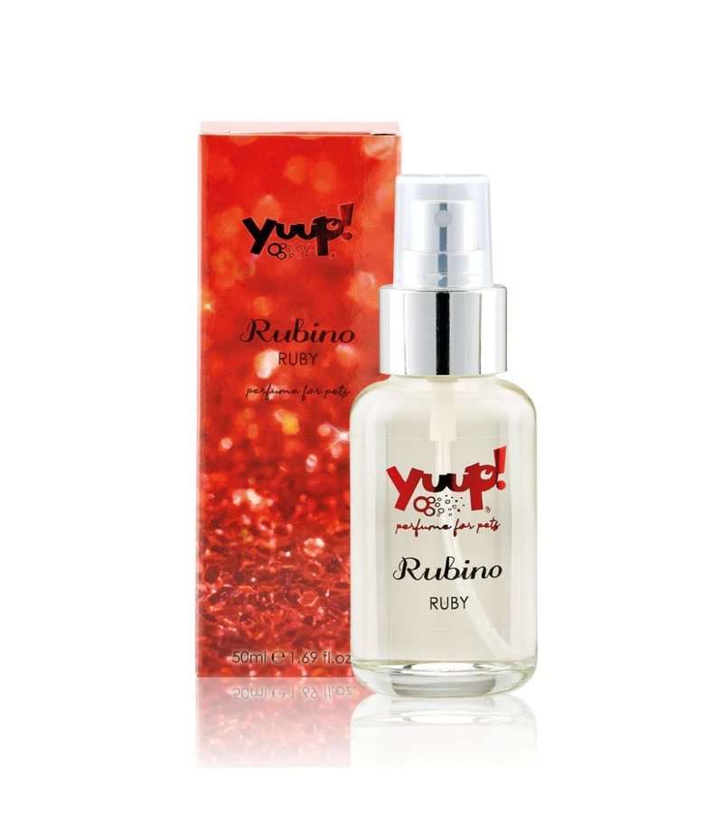 Profumo per Cani e Gatti Yuup Rubino Alta Persistenza - 50 ml