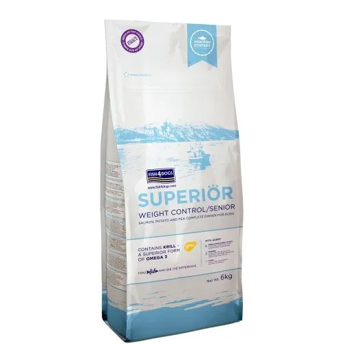 Fish4Dogs Cane Superior Senior Weight Control Regular 12 kg