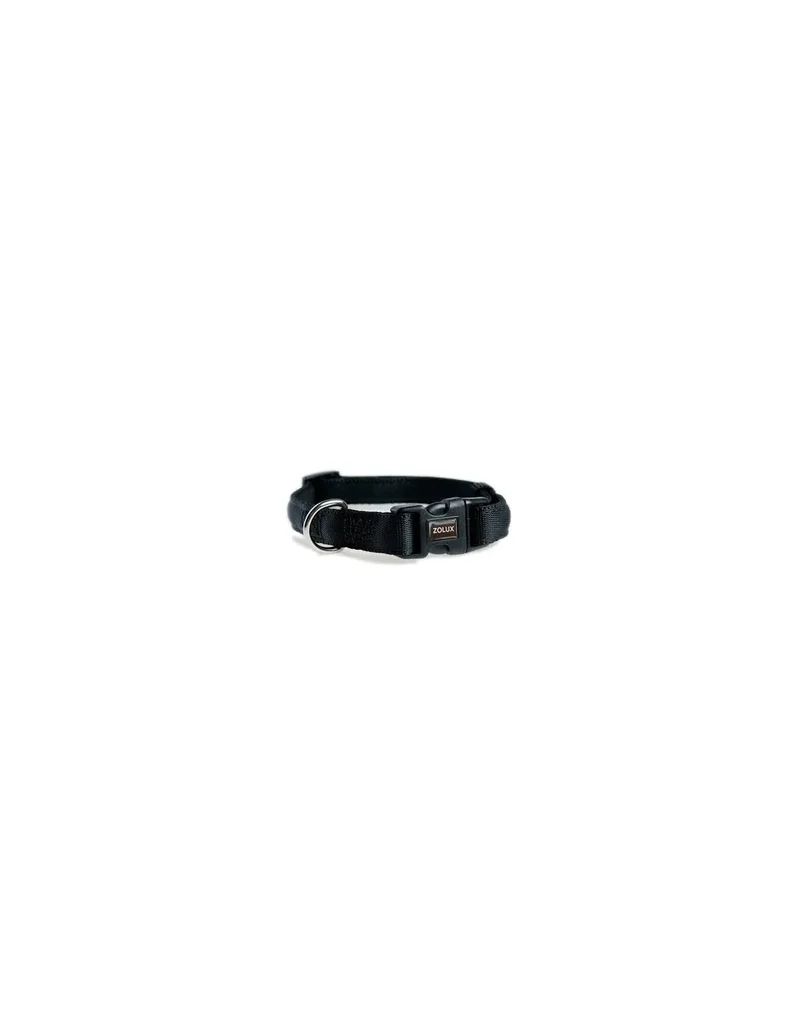 Collare Regolabile XTRM in Nylon per Cani - 15 mm, Nero