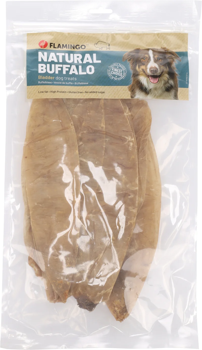 FLAMINGO CANE SNACK NATURE VESCICA DI BUFALO 100 GR