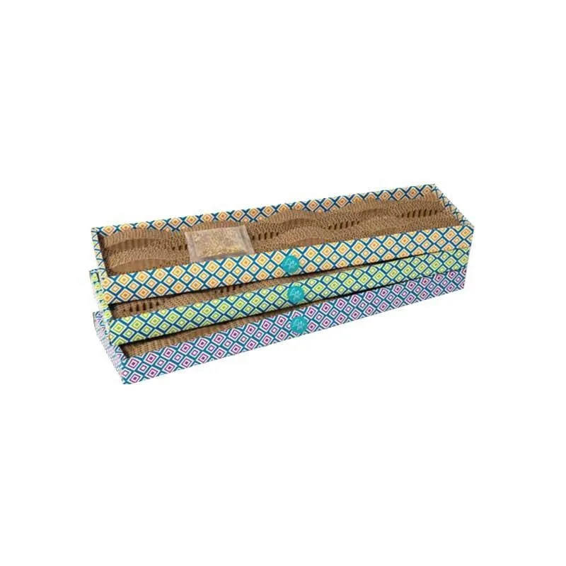 Tiragraffi Waves in Cartone per Gatti - 46x12x4 cm