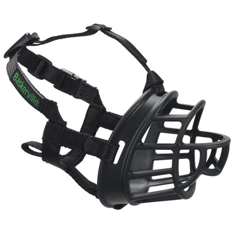 Baskerville Ultra Muzzle - Museruola Ergonomica e Sicura per Cani - Nero - Misura 1
