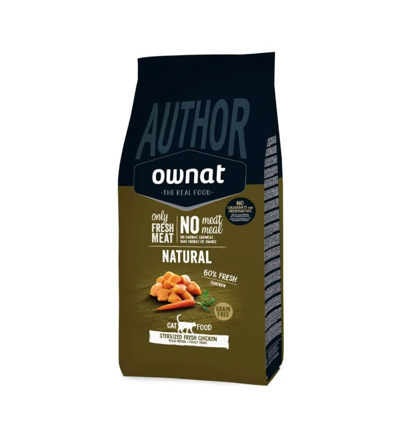 OWNAT GATTO AUTHOR STERILIZZATO POLLO FRESCO