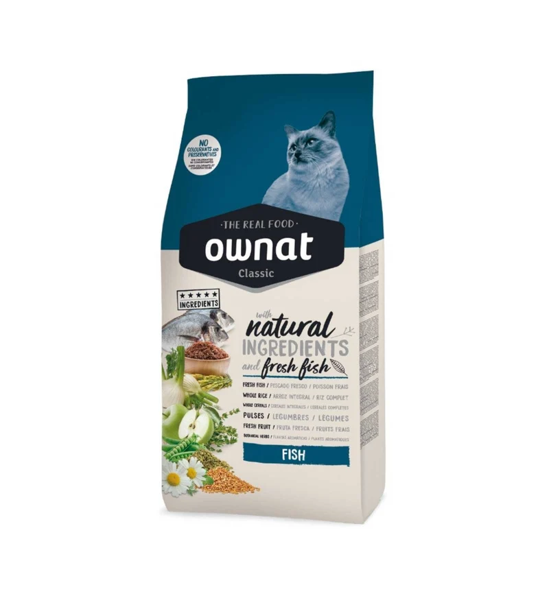 OWNAT GATTO CLASSIC FISH DA 1,5 KG